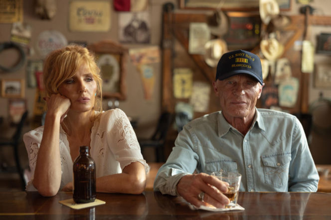 Kelly Reilly i Ed Harris jako Beth i Everett w Ranczu Duttonów