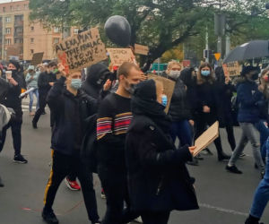 Protest kobiet w Szczecinie - 28.10.2020