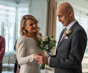 Na dobre i na złe odc. 988. Agata Woźnicka (Emilia Komarnicka), Rafał Konica (Robert Koszucki)