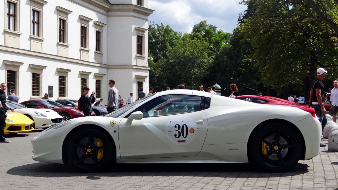 Kawalkada Ferrari przez Polskę 2015