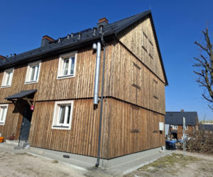 Drewniane osiedle w Sędziszowie
