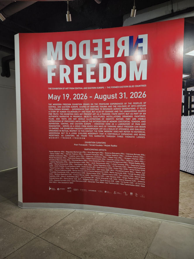 Wernisaż wystawy „Modeern freedom” w Instytucie Pileckiego w Nowym Jorku
