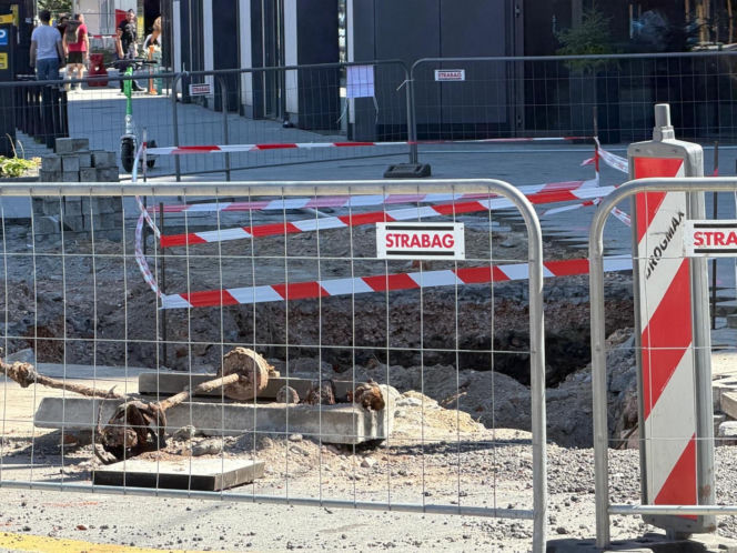 Niewybuch w centrum Warszawy