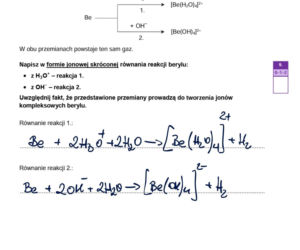 Matura próbna CKE 2026 - chemia. Poprawne odpowiedzi
