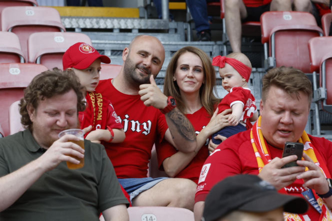 Widzew Łódź - Piast Gliwice: Zdjęcia kibiców i zawodników z meczu 34. kolejki PKO BP Ekstraklasy