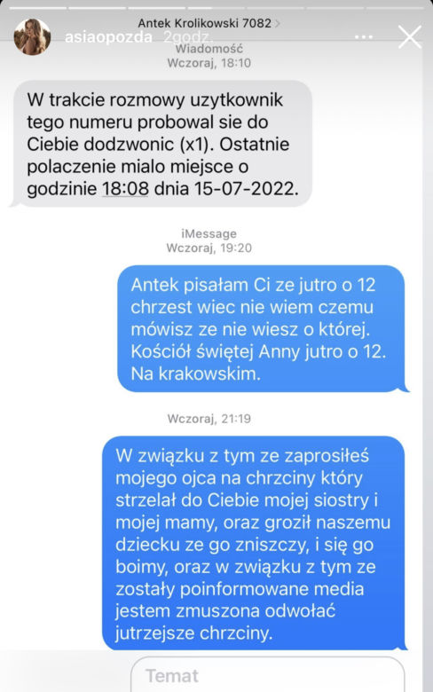 Awantura Opozdy z Królikowskim. Aktorka ma już dość!