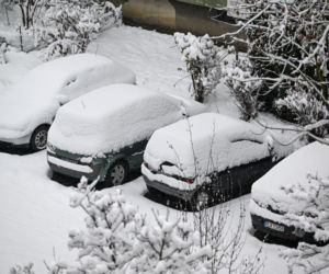 Podkarpacie zasypane śniegiem! Setki interwencji strażaków w regionie