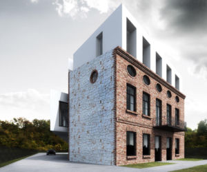 Budynek przy ulicy Ludowej w Częstochowie - wizualizacja