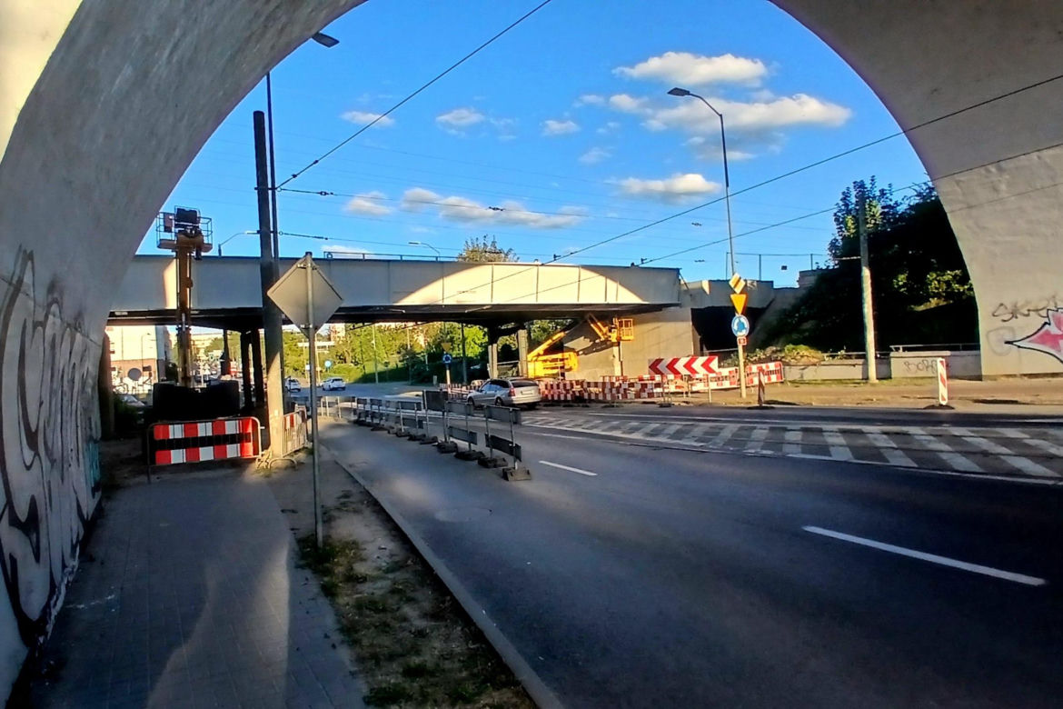 Nowy wiadukt nad ul. Ku Słońcu