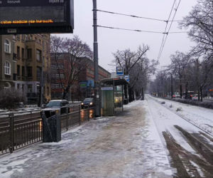 Atak zimy w Szczecinie