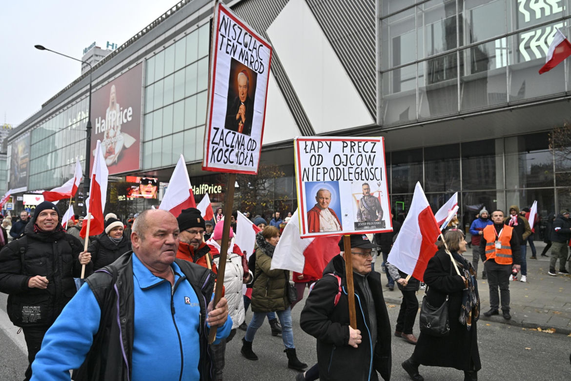 Marsz Niepodległości 2024 w Warszawi