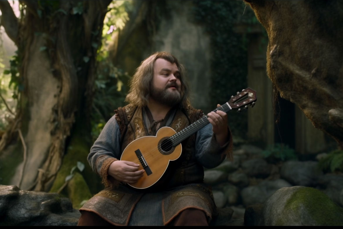 Władca Pierścieni: Jack Black jako Tom Bobadil. Są zdjęcia 'z planu'!