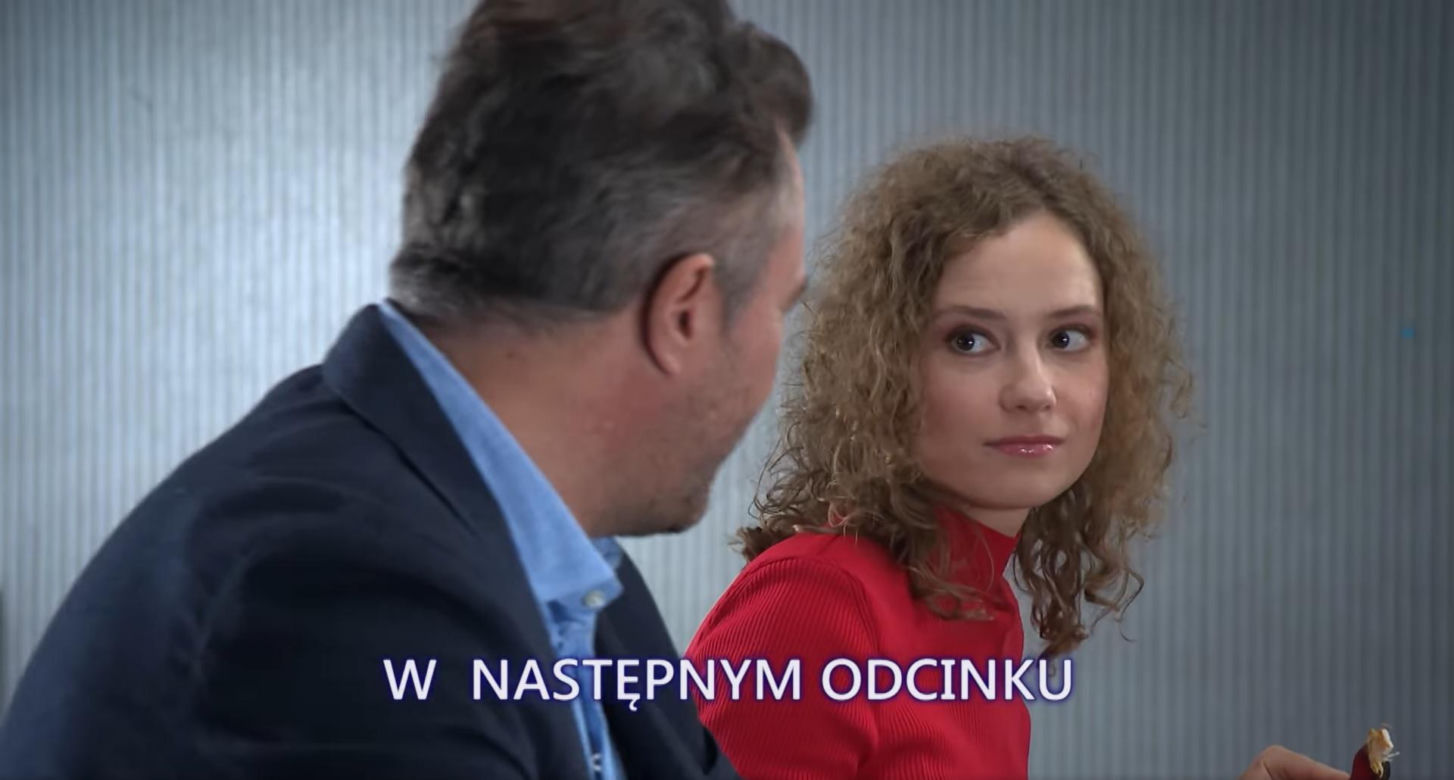 Na Wspólnej odc. 3982: Malwina (Martyna Dudek), Konrad (Marek Bukowski)
