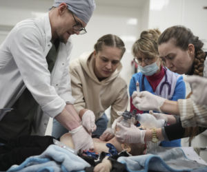 Mariupol, Ukraina. 18-miesięczny Cyryl umarł po rosyjskim ostrzale