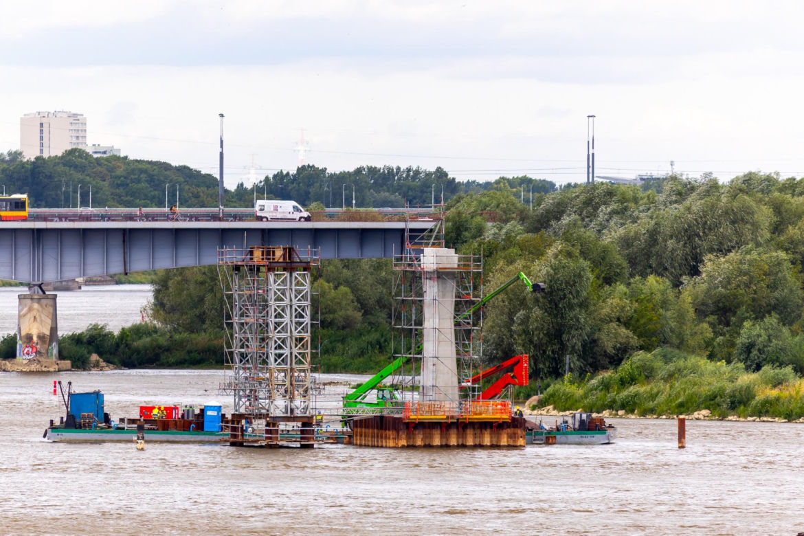 Kładka pieszo-rowerowa Warszawa