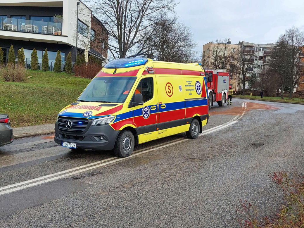 Wypadek Starachowice 30.12.23