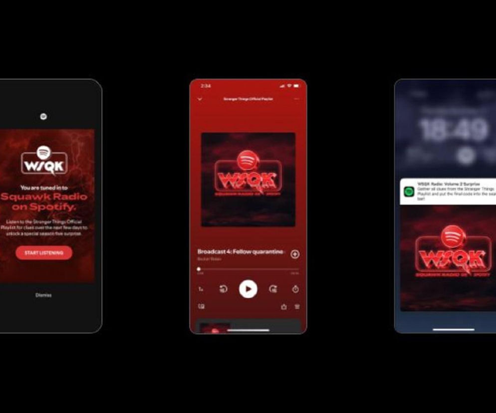 Radio „The Squawk” ze Stranger Things dostępne na Spotify