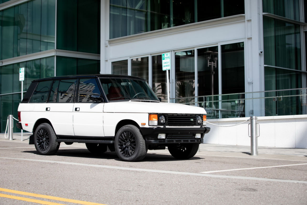 Range Rover z amerykańskim V8