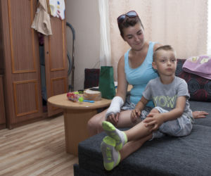 Sześcioletni bohater uratował mamę