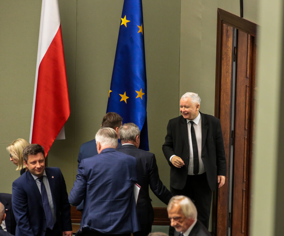 Jarosław Kaczyński sejm