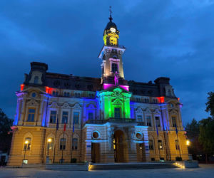 Prezentacja oświetlenia ratusza