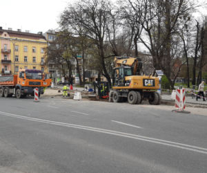 Ruszyła budowa węzła przesiadkowego Krakowska-Planty. ZOBACZ ZDJĘCIA