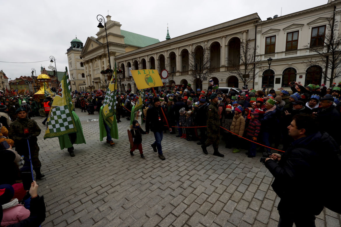 Orszak Trzech Króli 2023 przeszedł przez Warszawę
