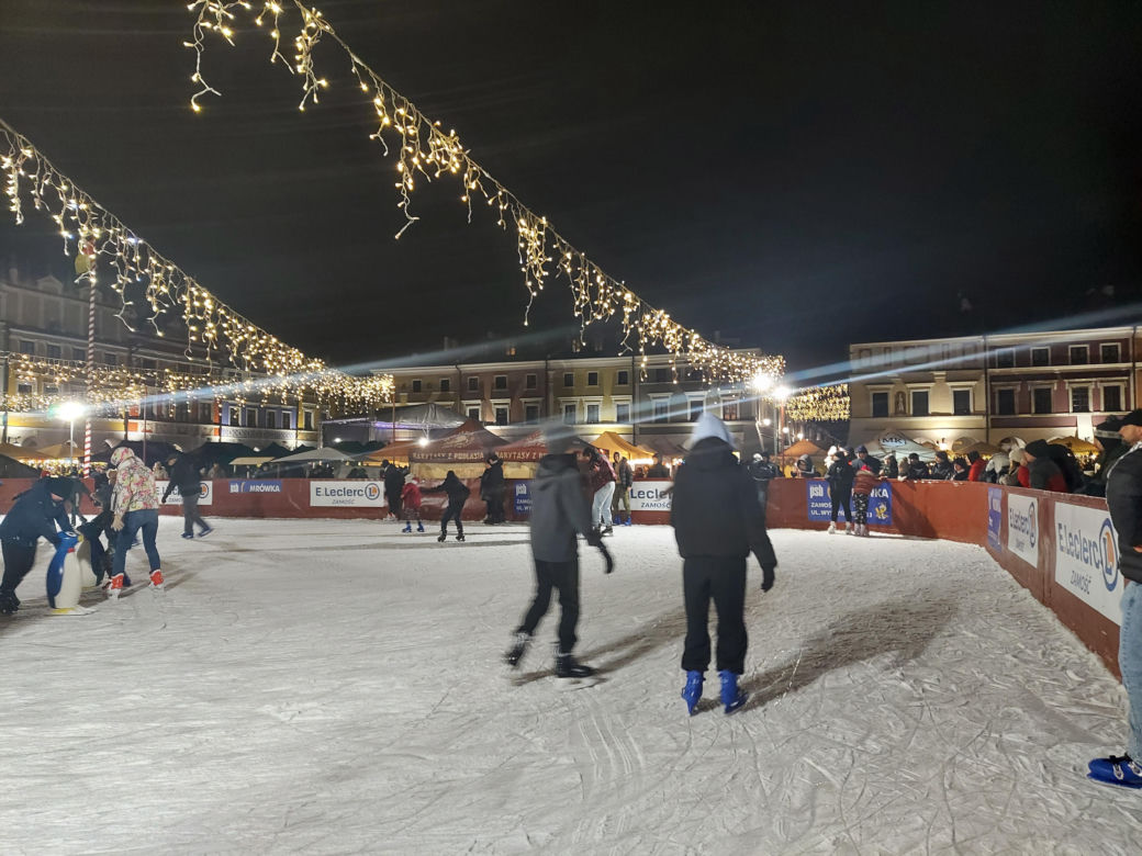 lodowisko w Zamościu 2024