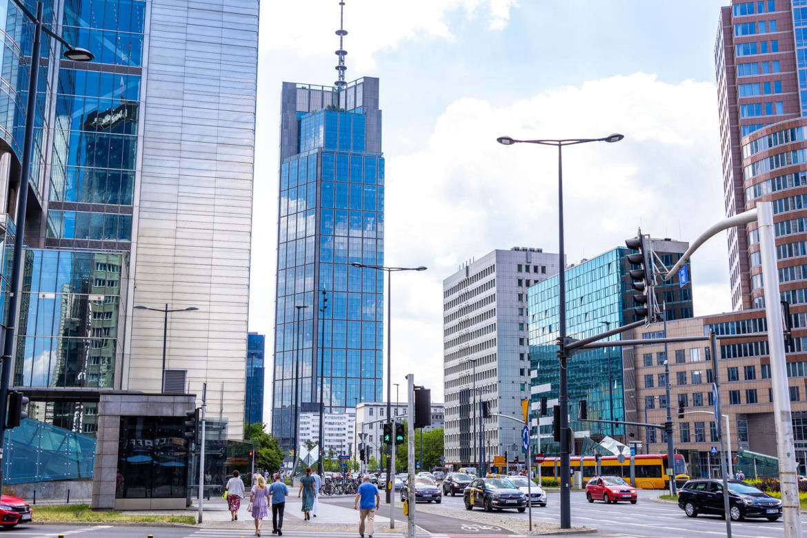 Varso Tower drapacz chmur w centrum Warszawy - zdjęcia!