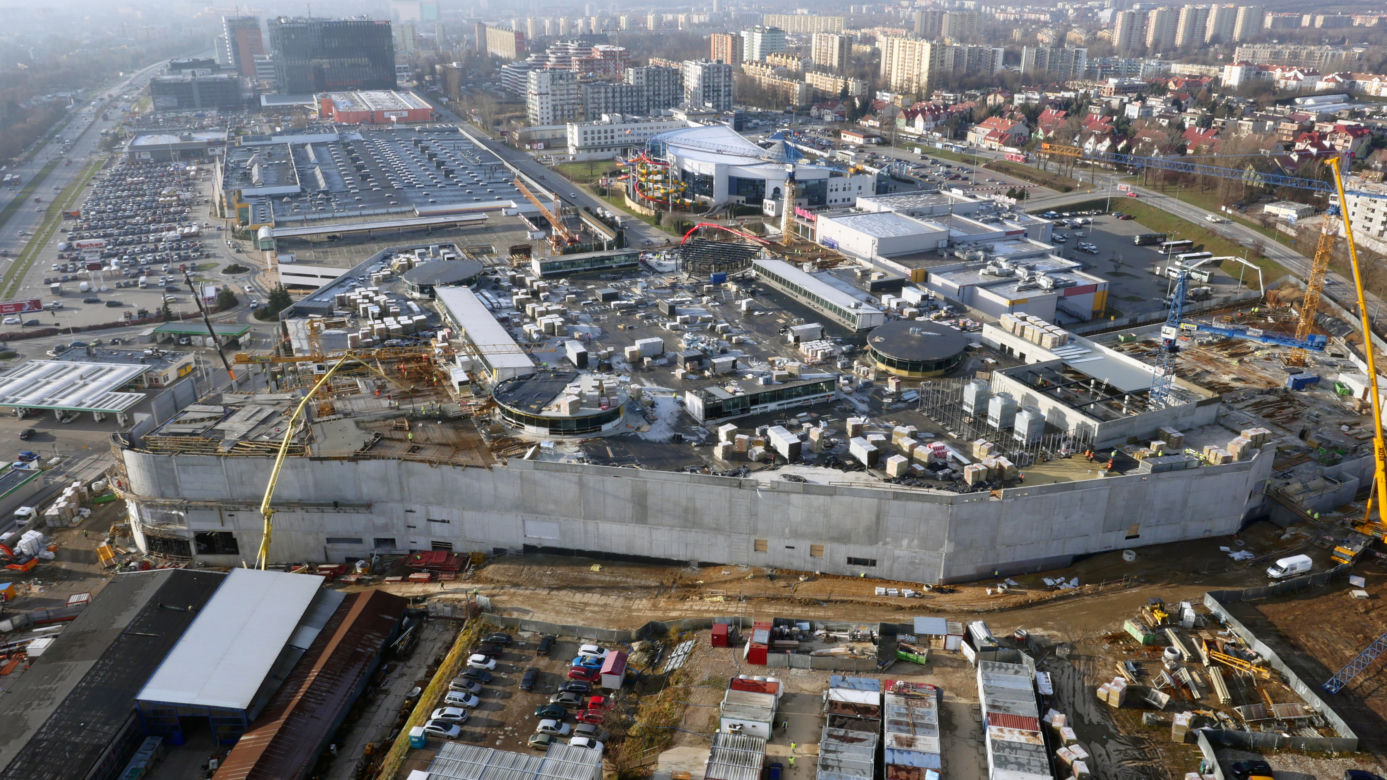Tak rośnie Centrum Serenada [GALERIA ZDJĘĆ]