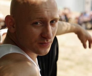 Trening Borysa Szyca do roli Silnego