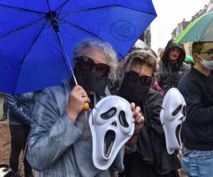 Tak wyglądał protest Zakończyć plandemię w Toruniu