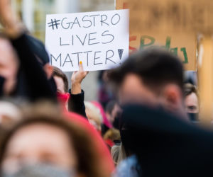 Gastro Strajk w Gdańsku. Branża gastronomiczna ma DOŚĆ! [ZDJĘCIA] 