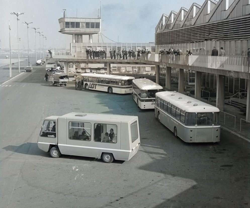 Terminal na Okęciu z roku 1969