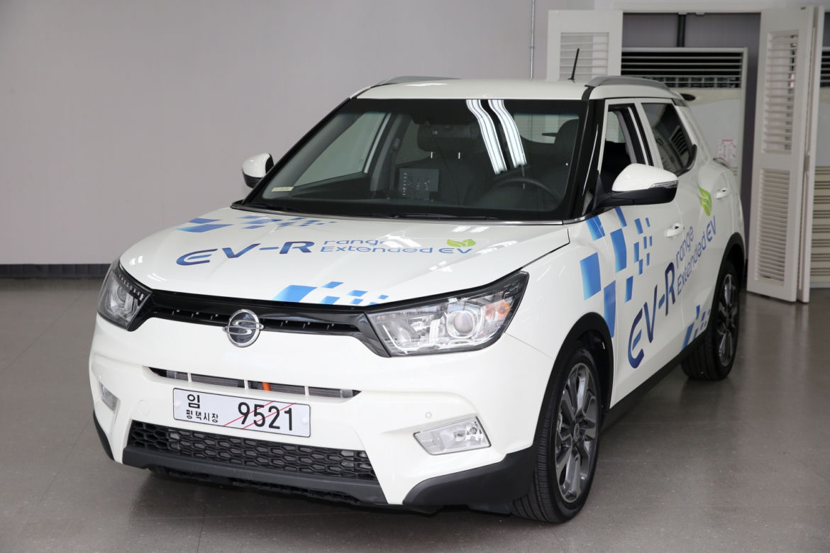 SsangYong Tivoli elektryczny