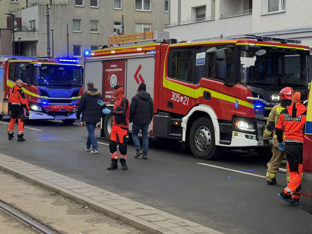 Tragiczny pożar na Pradze-Północ. Zwęglone zwłoki w mieszkaniu. Dwie osoby ranne w tym dziecko