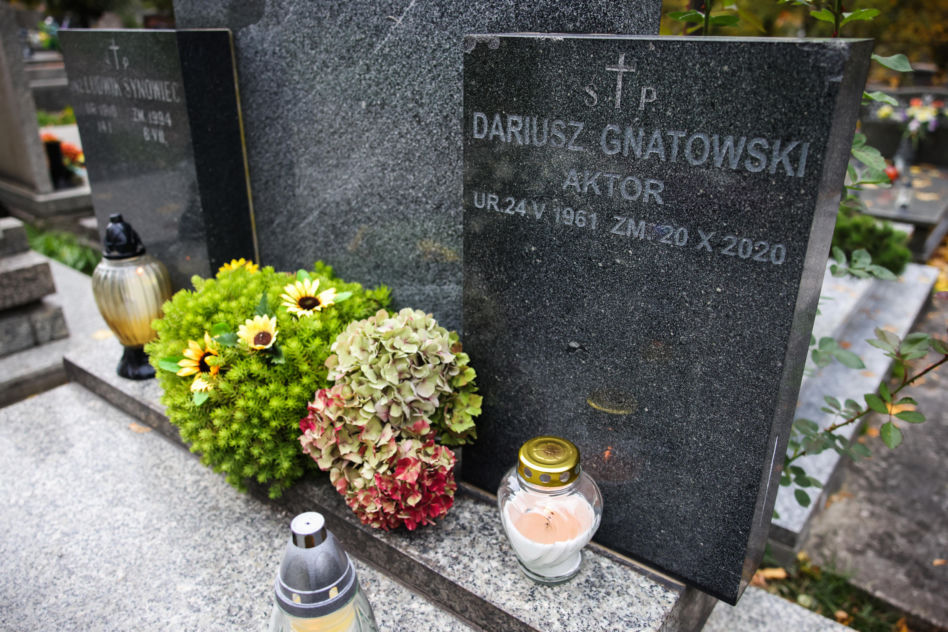 Tak wygląda grób Dariusza Gnatowskiego "Boczka"
