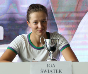 Iga Świątek jako 17-latka