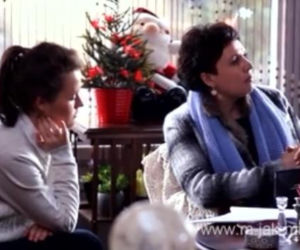 M jak miłość. Marysia (Małgorzata Pieńkowska), Ala (Olga Frycz)