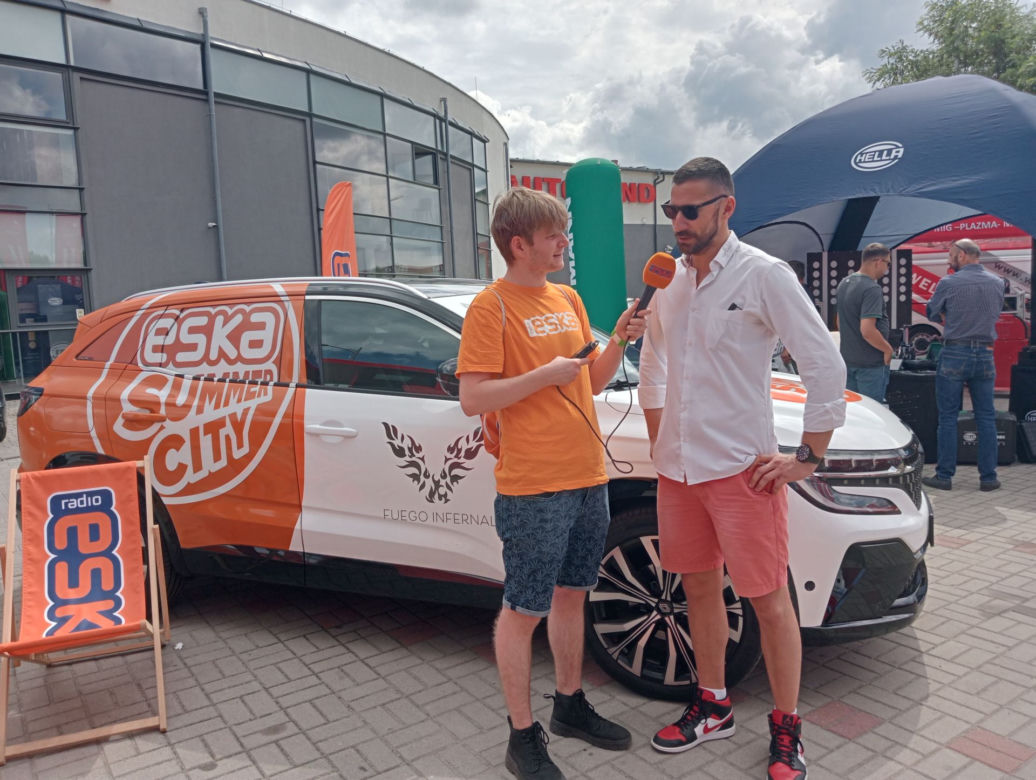 Eska Summer City Olsztyn. Wizyta w Auto Land