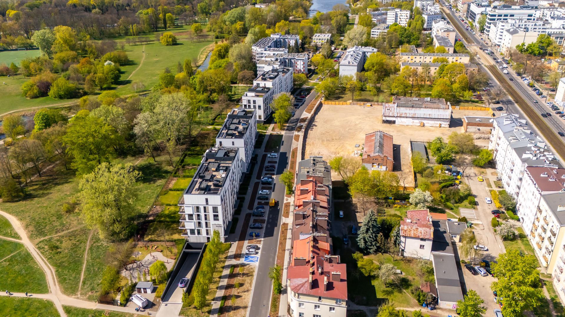 Nowe osiedla na Kamionku w Warszawie