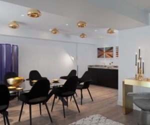 Wnętrze hotelu Mondrian w Londynie