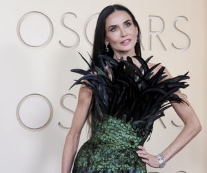 Demi Moore zachwyciła w kreacji na Oscarach. Nie wygląda na 63 lata