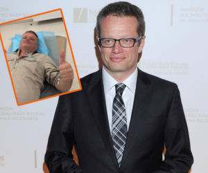 Marcin Meller pokazał zdjęcie ze szpitala. Jednocześnie zaapelował do swoich fanów