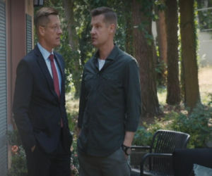 M jak miłość odc. 1897. Piotrek (Marcin Mroczek), Paweł (Rafał Mroczek)