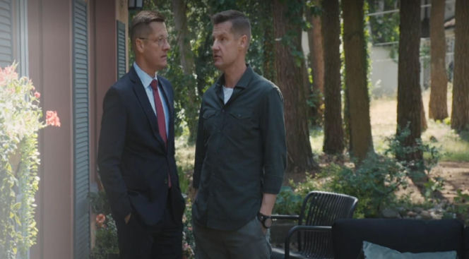 M jak miłość odc. 1897. Piotrek (Marcin Mroczek), Paweł (Rafał Mroczek)