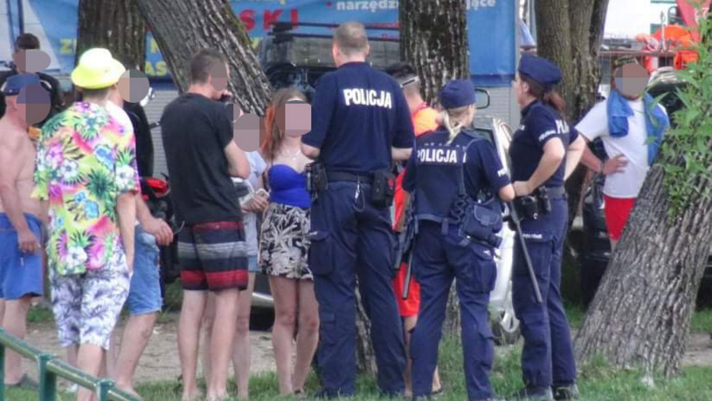 Plażowicze ruszyli na pomoc