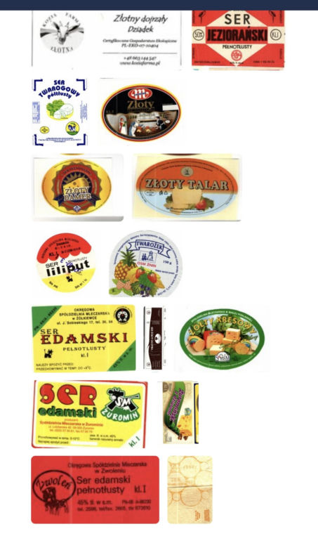 Wybitny chemik zbiera etykiety od sera. Ma ich tysiące