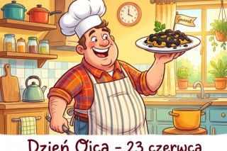 Śmieszna kartka elektroniczna na Dzień Ojca