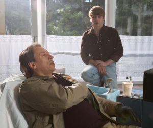 Wojna zastępcza. Artur (Mateusz Więcławek), Sadowski (Mirosław Haniszewski)